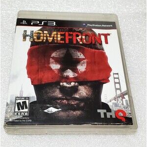 Homefront (Sony PlayStation 3 PS3, 2011) Complete CIB Tested w/ Manual Shooter